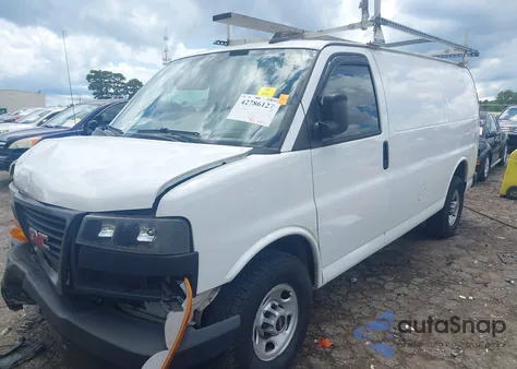 2021 GMC Savana Cargo Rwd 2500 Regular Wheelbase Work Van из США, поврежденный, VIN 1GTW7AFP1M1203169